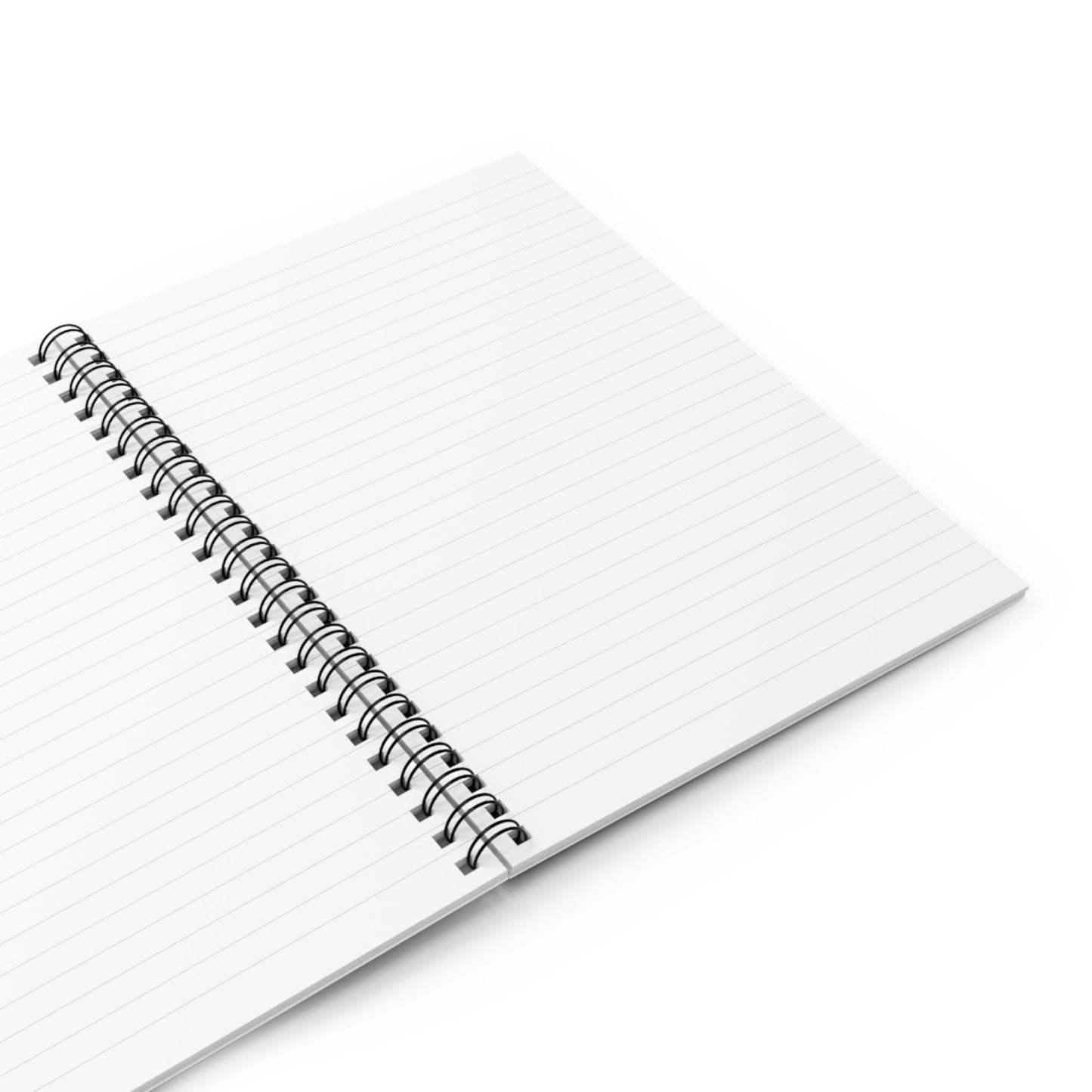 French Cafe Art, Coffee House Art - Spiral Notebook - Ruled Line