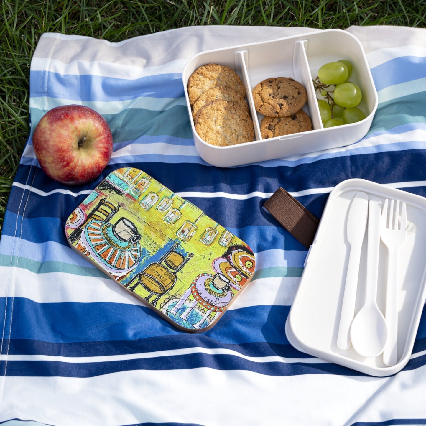French Cafe Design, French inspired, Coffee House Design - Bento Lunch Box